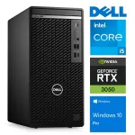 Stacionarus kompiuteris Dell RM87570, atnaujintas Intel Core i5-10500, DDR4 64 GB, SSD+HDD 256 GB 2 TB, Nvidia GeForce RTX3050 6 GB GDDR6, Windows 11 Pro