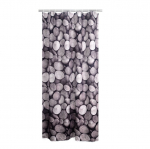 Du&scaron;o užuolaida Ridder Piedras 403270, balta sp./pilka sp./įvairių spalvų, 200 cm x 180 cm