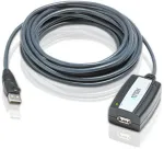 Laidas Aten UE250 USB male, USB female, 5 m, pilka sp.