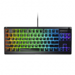 Laidinė žaidimų klaviatūra Steelseries Apex 3 TKL 64831, Anglų (US), juoda sp.