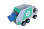 Žaislinis automobilis Gerardo's Toys Garbage Truck 55670, įvairių spalvų