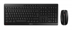 Belaidis klaviatūros ir pelės komplektas CHERRY JD-8500EU-2 Cherry SX, EN, juoda sp.