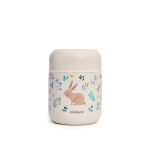 Termosas maistui Miniland Thermy Mini Rabbit, 280 ml, 0 mėn., 9.3 cm, nerūdijantysis plienas, smėlio sp.