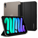 Plan&scaron;etinių kompiuterių dėklas Spigen Liquid Air Folio, juoda sp., 8.3"