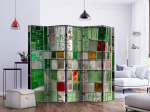 &Scaron;irma Artgeist Emerald Stained Glass II, įvairių spalvų, 225 cm x 172 cm