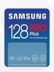 Atminties kortelė Samsung Pro Plus, 128 GB, 180 Mb/s - 130 Mb/s