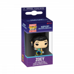 Raktų pakabukas Funko POP! KPop Demon Hunters Zoey, 10 cm, įvairių spalvų