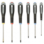 Atsuktuvų rinkinys Bahco Ergo Screwdriver Set BE-9886, izoliuotas, 10 cm, 6 vnt.