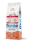 Sausas &scaron;unų maistas Monge Speciality Line Mini Salmon & Rice, ryžiai/la&scaron;i&scaron;a, 7.5 kg