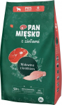 Sausas &scaron;unų maistas Pan Miesko Herbs with Beef & Rabbit, jautiena/triu&scaron;iena, 20 kg