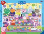 Dėlionė Ravensburger Peppa Pig, 24 cm x 32 cm, 39 vnt., įvairių spalvų