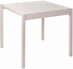 Lauko stalas Beliani Bartica, smėlio sp., 81 cm x 84 cm x 77 cm
