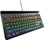 Laidinė žaidimų klaviatūra NOXO Specter KY-MK29 Blue, EN/RU, juoda sp.