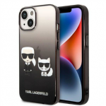 Telefono dėklas Karl Lagerfeld KLHCP14STGKCK, Apple iPhone 14, juoda sp.