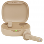 Belaidės ausinės JBL Vibe Flex, smėlio sp.