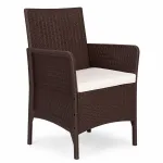 Lauko krėslas MultiGarden DNLJA-001-2, ruda sp., 57 cm x 54 cm x 84 cm