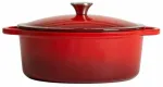 Ketaus puodas Homla Andreas XM, &Oslash;22 cm, 4.5 l, raudona sp.
