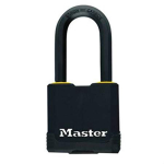 Pakabinama spyna Masterlock, juoda sp., 54 mm