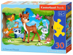 Dėlionė Castorland A Deer And Friends 30 el. B-03570, 30 vnt.