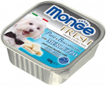 &Scaron;lapias &scaron;unų maistas Monge Fresh, žuvis, 0.1 kg