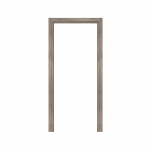 Durų stakta, 211.5 cm x 69 cm x 10 cm, kairinė, sibiro ąžuolo sp.