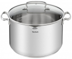 Puodas Tefal Duetto, 28 cm, 10 l, sidabro sp.