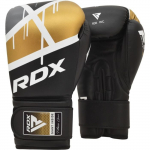 Bokso pir&scaron;tinės RDX F7 BGR-F7BGL-12OZ, aukso sp./juoda sp., 12 oz