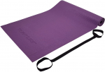 Kilimėlis fitnesui ir jogai Tunturi PVC Yogamat, violetinė sp., 182 cm x 61 cm x 0.4 cm