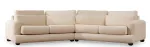 Sofa Hanah Home River 4 560ARE1831, &scaron;viesiai ruda sp., de&scaron;ininė, 105 x 330 cm x 90 cm