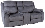 Sofa Home4you Gentry 2-Seater, pilka sp., 190 x 98 cm x 105 cm