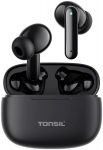 Belaidės ausinės Tonsil T50BT, juoda sp.