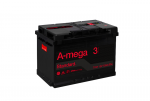 Akumuliatorius A-mega Standard, 12 V, 77 Ah, 720 A