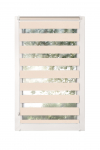 Ritininė užuolaida Mini Basic, &scaron;viesiai ruda - ecru, 90 cm x 150 cm