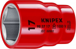 Žvaigždinė varžtų veržlių galvutė Knipex 98 37 17, 46 mm, 17 mm, 3/8", &Oslash;29 mm