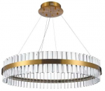 &Scaron;viestuvas kabinamas AZzardo Francesca 80, LED, 3000 &deg;K, 1 x 50 W, skaidri sp./žalvario sp.
