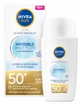 Priemonė įdegio priežiūrai Nivea Sun UV Face Specialist Invisible SPF50+, 40 ml