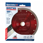 Deimantinis diskas Specialist+ Britva, 180 mm x 25.4 mm x 1.8 mm