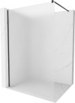 Du&scaron;o sienelė Mexen Kioto Walk-in, 130 cm x 200 cm, juoda sp./grūdintas