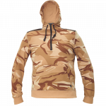 Džemperis vyrams CRV Crambe, ruda sp./rusva sp., XXL dydis