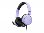 Laidinės žaidimų ausinės vaikams HyperX Cloud mini 7G8F5AA 7G8F5AA, violetinė sp.