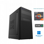 Stacionarus kompiuteris Mdata Business Ryzen 7 5700G, DDR4 16 GB, SSD 512 GB, AMD Radeon RX Vega 7 Dynamic, Windows 11 Pro