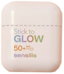Apsauginis pie&scaron;tukas nuo saulės veidui Sensilis Stick To Glow SPF50+, 8.5 g