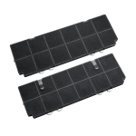 Garų rinktuvo anglies filtras Electrolux MCFB82ST, juoda sp., 14.2 cm x 42.4 cm x 1.8 cm