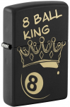 Žiebtuvėlis Zippo King 8 Ball Design 46291, juoda sp.