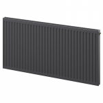 Radiatorius Mexen CC11, 200 cm x 90 cm, apatinio pajungimo per vidurį, 637 W, grafito