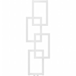 Vandeninis rank&scaron;luosčių džiovintuvas Mexen Grid, balta sp., 36 cm x 111.5 cm, 279 W