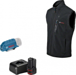 Liemenė vyrams Bosch GHV 12 18V XA, juoda sp., 2XL dydis