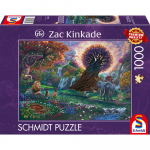 Dėlionė Schmidt Zac Kinkade The Garden of Eden, 49.3 cm x 69.3 cm, 1000 vnt., įvairių spalvų