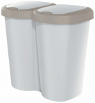 Rū&scaron;iavimo &scaron;iuk&scaron;liadėžė Keden Compacta B Duo, 40L l, ruda sp./pilka sp.