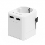 Adapteris Gembird TPA-EU2A12-01-W, balta sp.